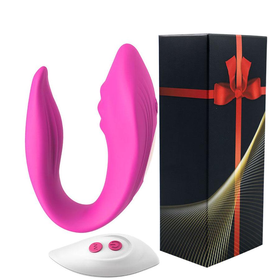 Ασύρματοι δονητές για ζευγάρια Dildo G Spot Silicone Stimulator Double Vibrators Silicone Sex Toys for Woman Masturbator