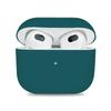 Applicable AirPods 3 Protective Cover Solid Color Split Silicone Protective Cover Wireless Bluetooth Protective Cover