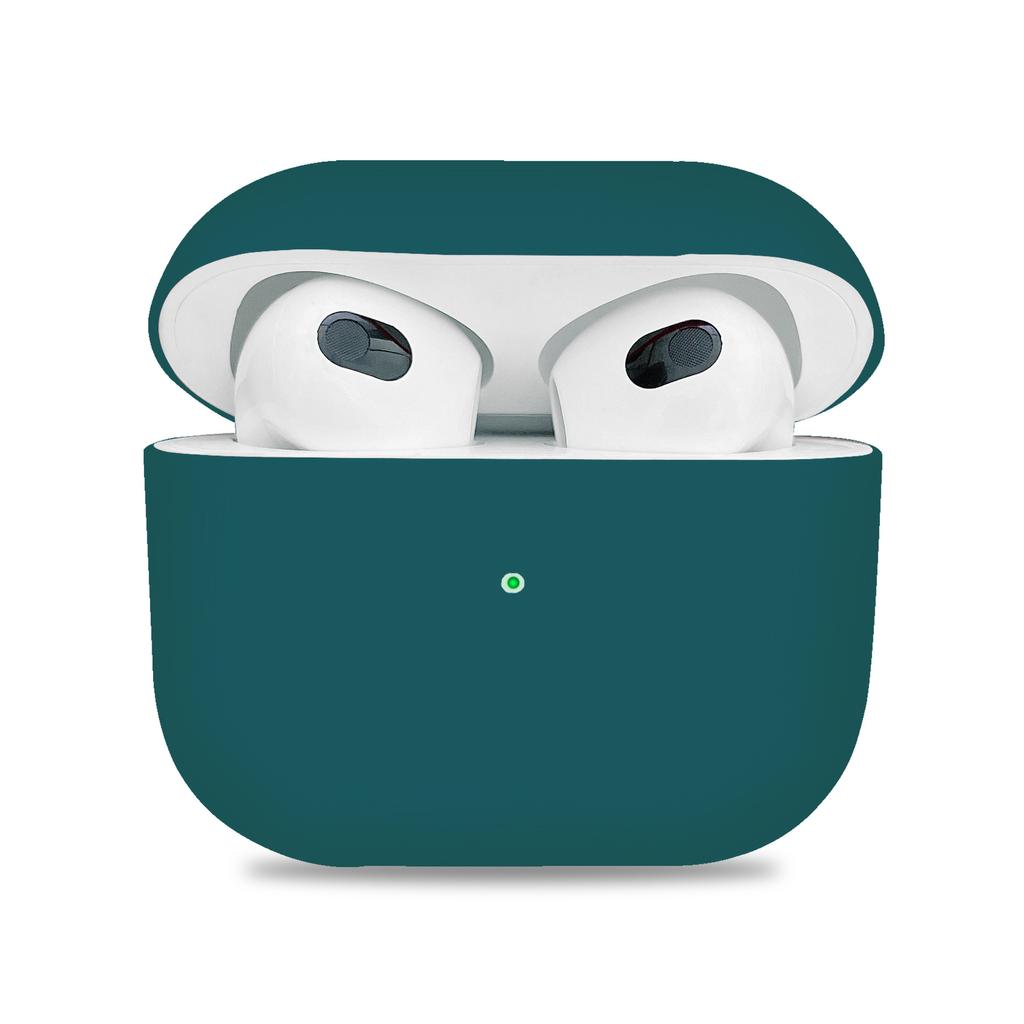Applicable AirPods 3 Protective Cover Solid Color Split Silicone Protective Cover Wireless Bluetooth Protective Cover