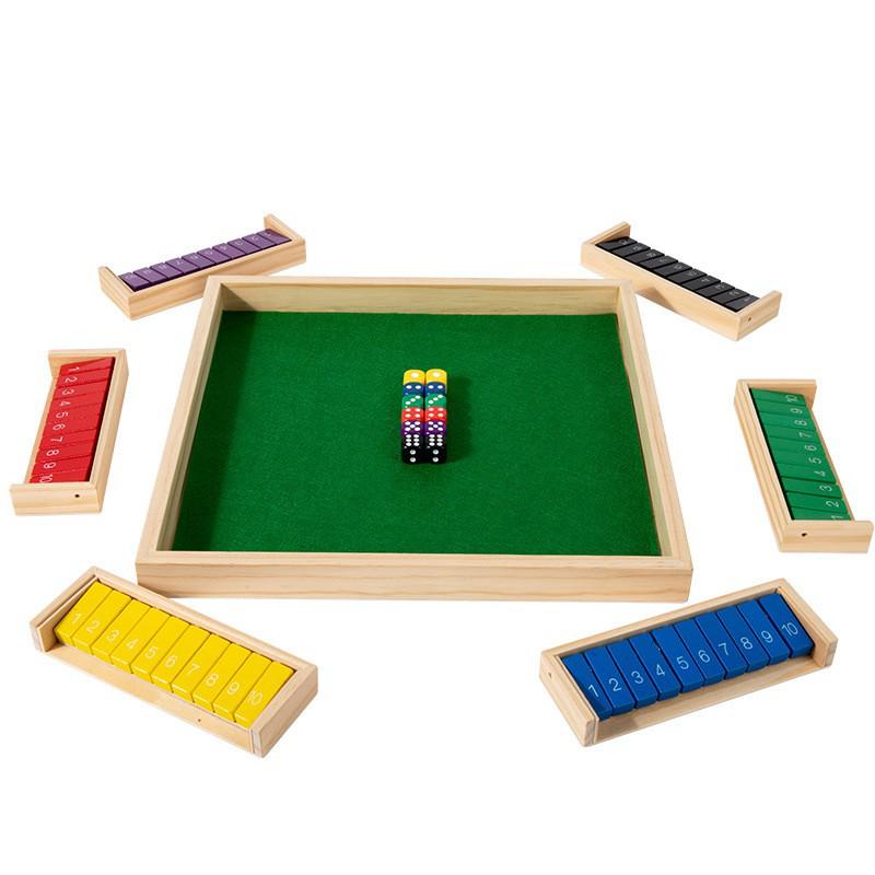 Children's Number Flip Card Game: Educational, Entertaining, Four-Sided Board & Drinking Game Props for Parties