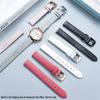 COW LEATHER Watchband Quick Release For FIYTA L851000 L851001 Flower Language LA805002 Leather Women's Watch Strap 12mm 14mm