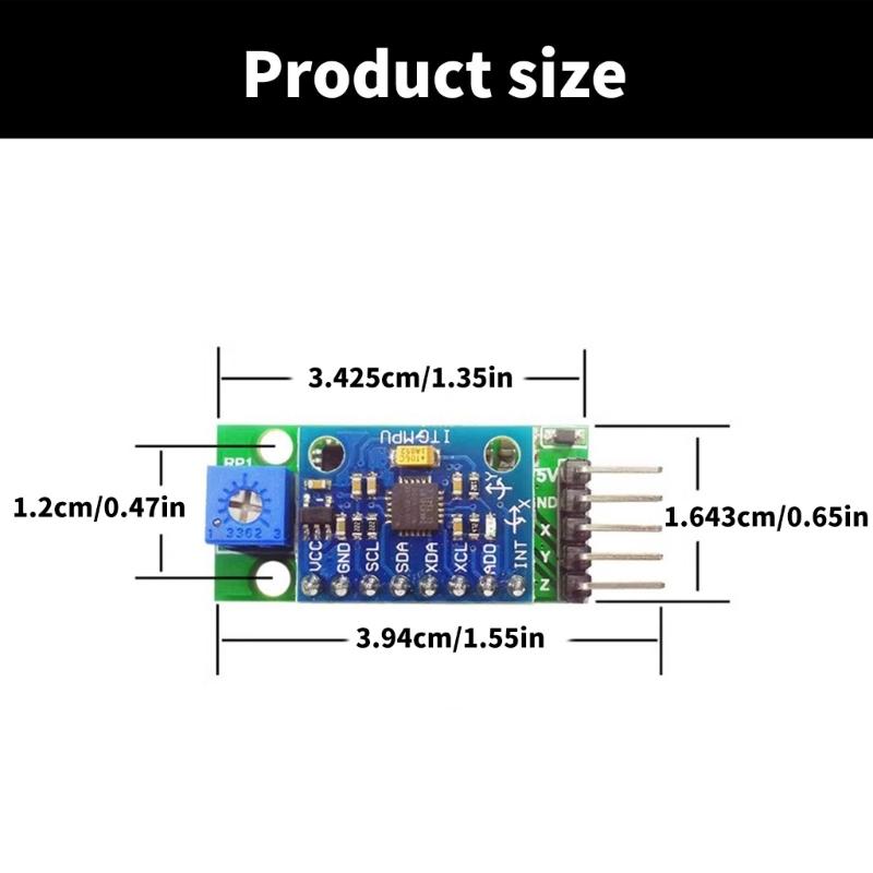 3 Axises Gravitation Sensors Module Suitable For Head Tracking And Remote Control Upgrading In Model Aircraft Controller