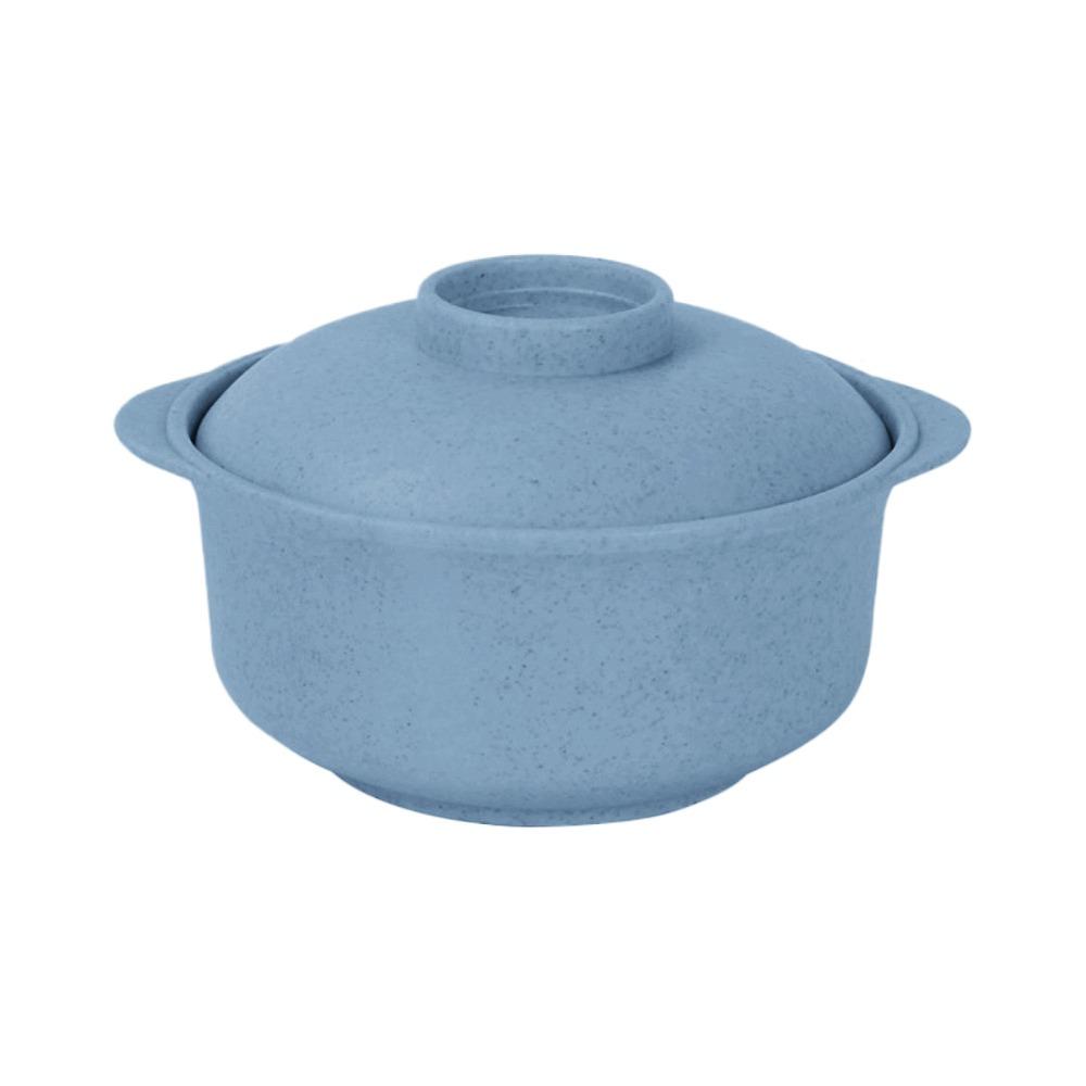 

Здоровий посуд Миски для рису Посуд із чашами з поліпропилену Нові миски для локшини швидкого приготування синій