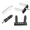 FREDORCH All Kind of Attachments for Sex Machine Black Dildo Holder Vibrator Clamp Suction Cup Vagina 3XLR Vac-U Accessaries