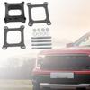 Open Phenolic Carburetor Spacer with Gasket Screws Kit Replacement Phenolic Carburetor Spacer for Holley 4150/4160