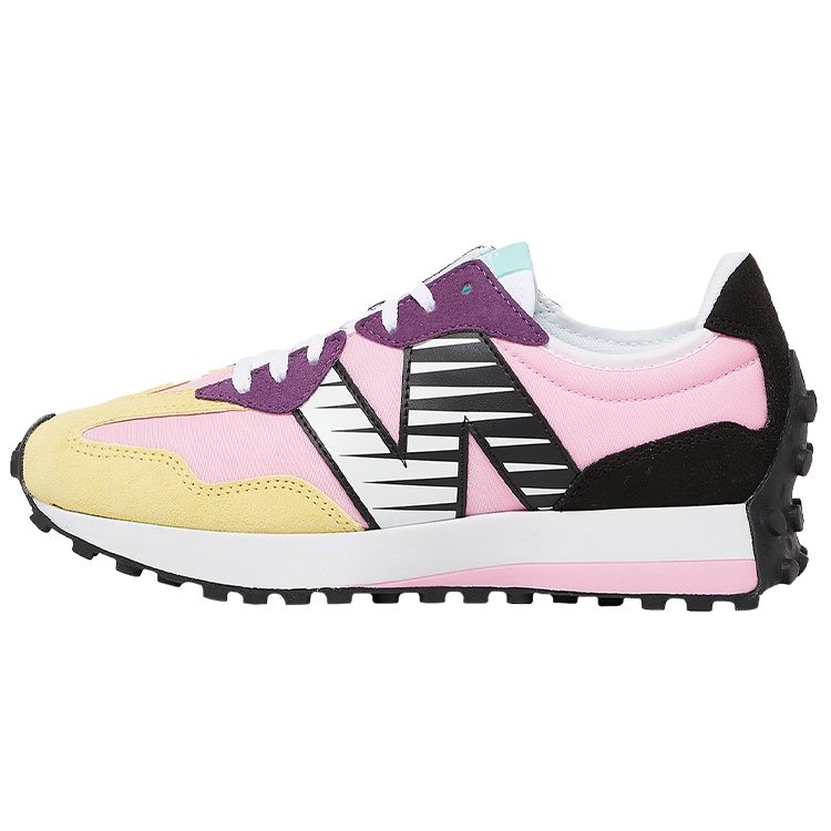 

New Balance Foot Locker x 327 Collective - рожеві жіночі кросівки жовті WS327PK1 35
