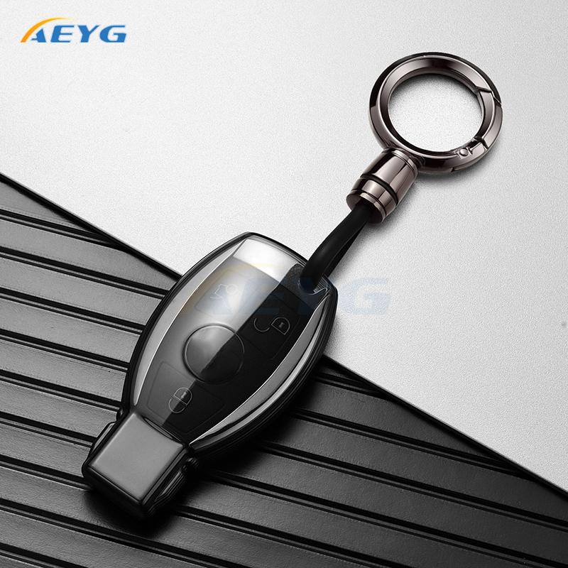 Tpu Car Key Case Cover Shell Fob For For Mercedes Benz A B C E Class Gls Gla Glk Glc Cls Cla Amg W204 W205 W212 W463 W176