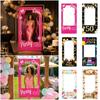 Cartoon Party Backdrop Banner Multicolor Birthday Party Decoration  Fun Photo Session