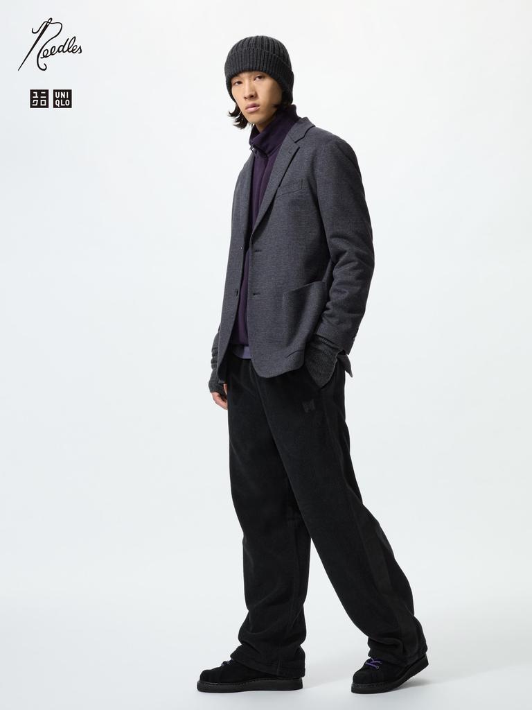 Uniqlo Fleece Wide Pants Long Length