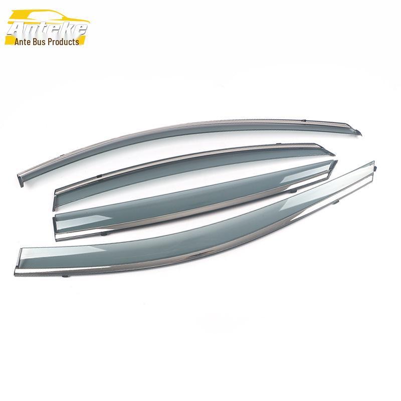 Borui GC9/18 Rain Deflector with 3D Stainless Steel Decorative Strip