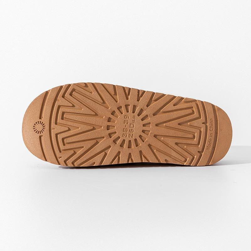 Cotton Slippers for Women, Thick-soled, Comfortable and Warm for Home Use, Half-pack Snow Boots, and Outerwear Shoes
