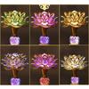 Lotus Lantern, Lotus Flower, Buddhist Altar, Shinto Lantern, Lotus Flower, Glowing Lotus, Buddhist Flower, Set of 2, USB, Lotus Flower, Interior Light