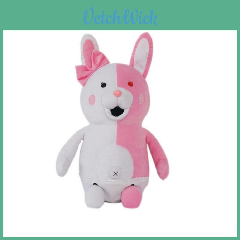Adorabile Orso Monokuma e Coniglio Monomi di Danganronpa Morbido Peluche Giocattolo