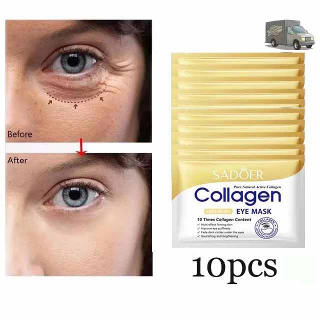 Collagen Eye Mask Remove Eyes Bag Anti Dark Circles Reduce Fine Lines Anti-Wrinkles Eye Patches Nourish Eye Care Korea Cosmetics