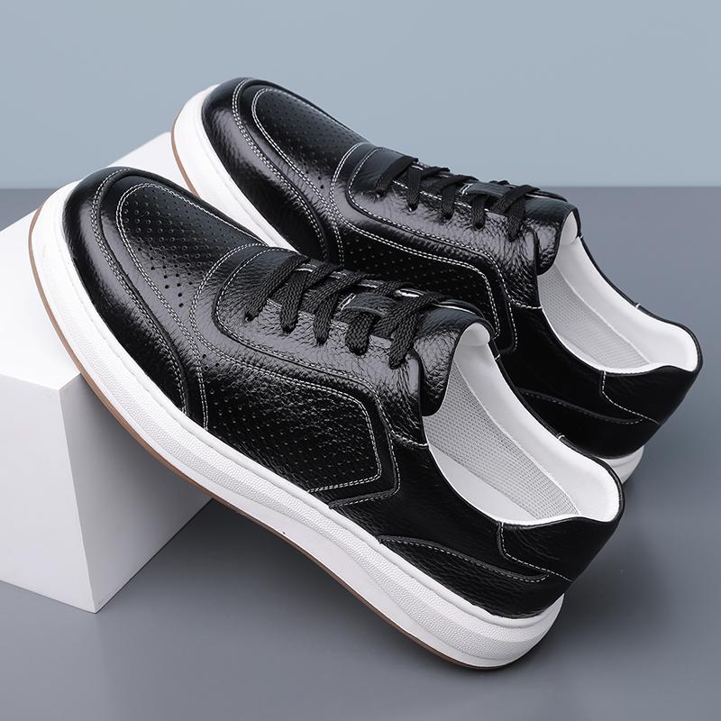 Mode Klassische Marke Herren Oxford Schuhe Dicke Sohle Verschleißfest Sport Freizeit Schuhe Sommer Atmungsaktiv Herren Business Lederschuhe