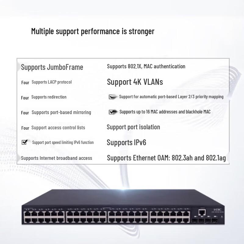 H3C S5130S-28S-EI-R Managed Enterprise Network Switch