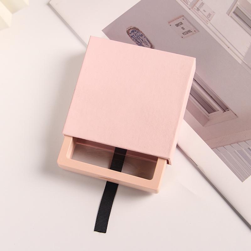 Jewelry Display Box: PE Film Suspension for Earrings, Necklaces, and Rings