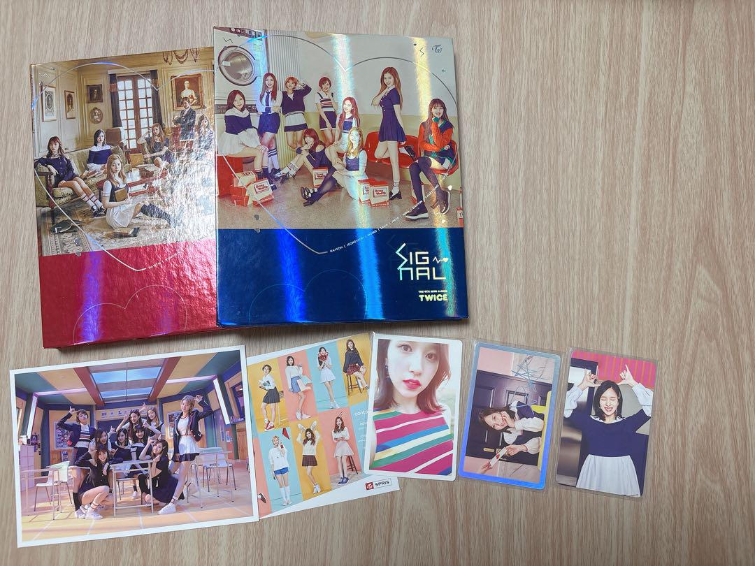 

[USED] TWICE SIGNAL Album CD Trading Card
