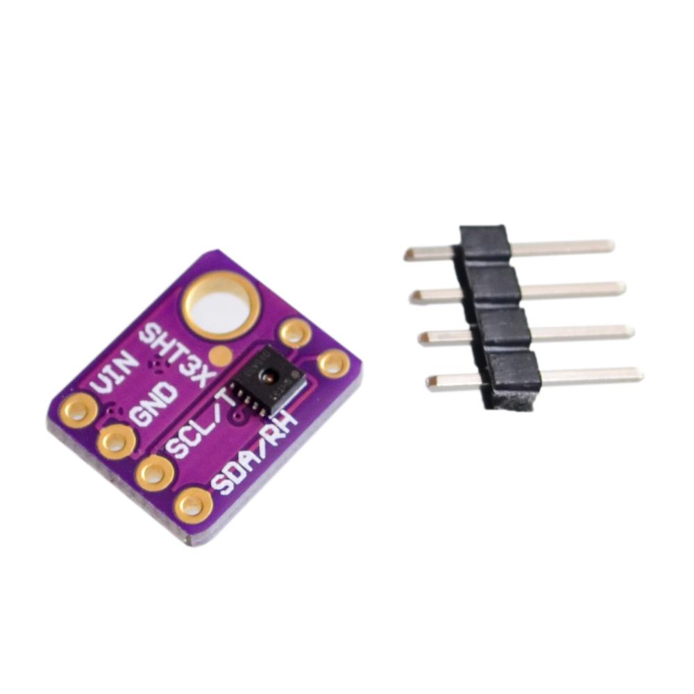 1 pc SHT31 SHT31-D Digital Output Temperature Humidity Sensor Module I2C Interface Accuracy Breakout Weather Module
