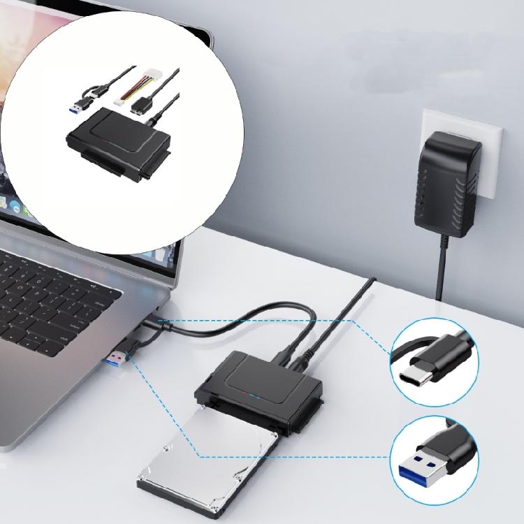 External Power USB3.0 IDE Adapter for 2.5Inch Hard Disk and Easy Operating
