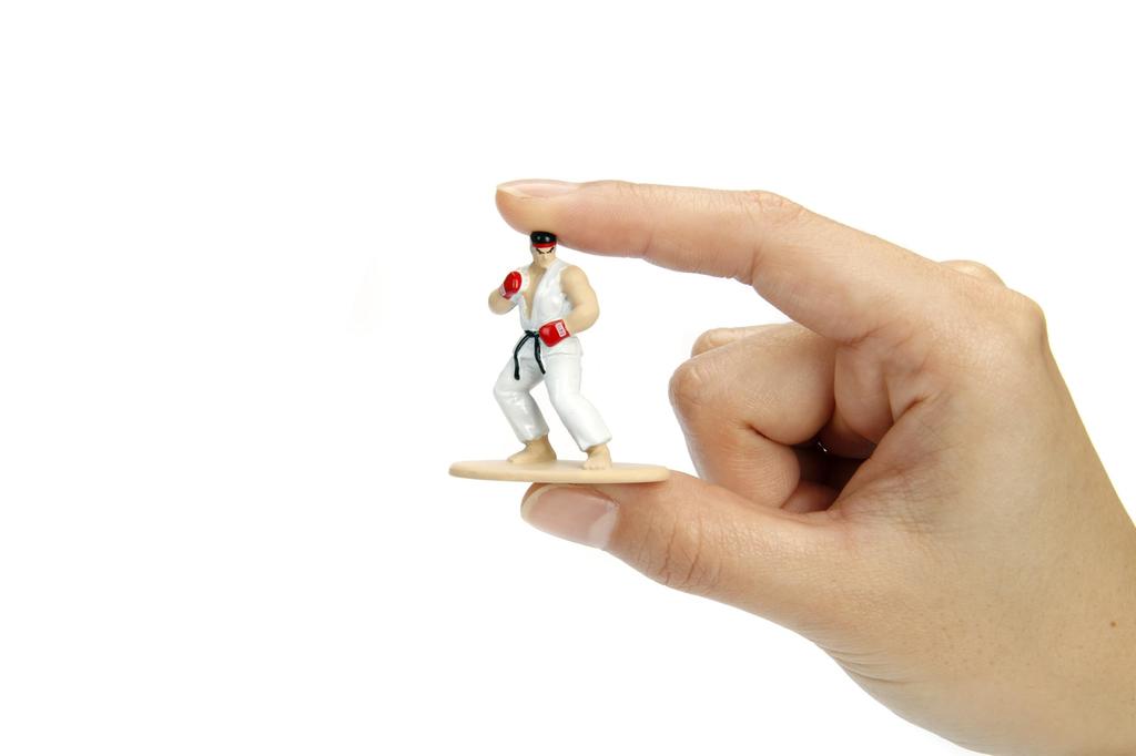 Street Fighter Nano Metalfig Blind Pack (Box) 24 Pieces