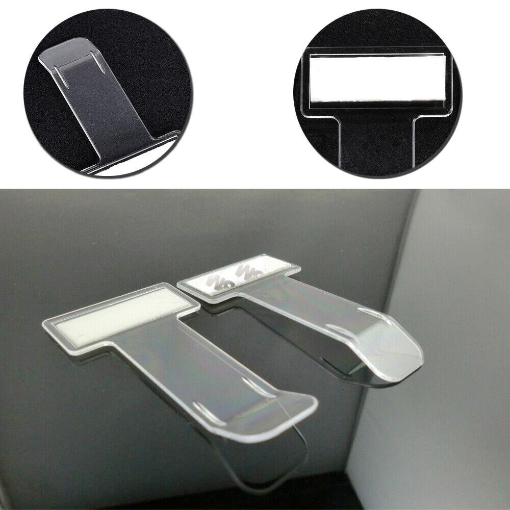 Disabled Car Parking Permit Holder Ticket Clip Auto Fastener Card Bill Holder Mount Car Styling For Car Windshield Home Use