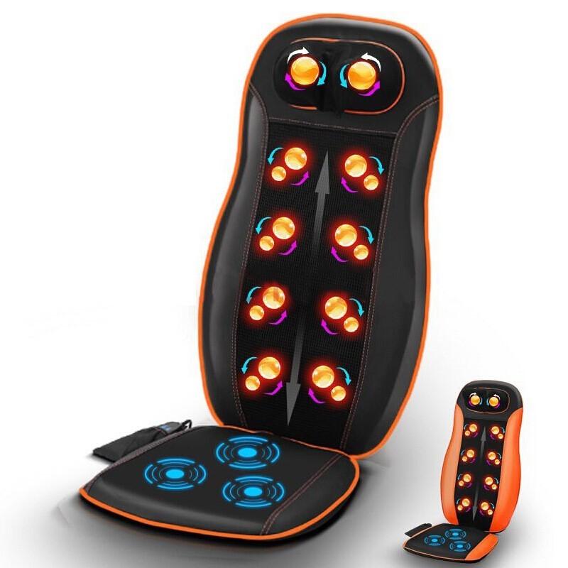 Back massage machine, multifunctional massage head, car home massage cushion, cervical spine and waist
