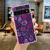 Fashion Simple Smile Face Couple Phone Case Cover for Google Pixel 8 7 6 5 4 4XL TPU 7A 6A 5A 4A 3A 3AXLPro 5G Transparent Shell
