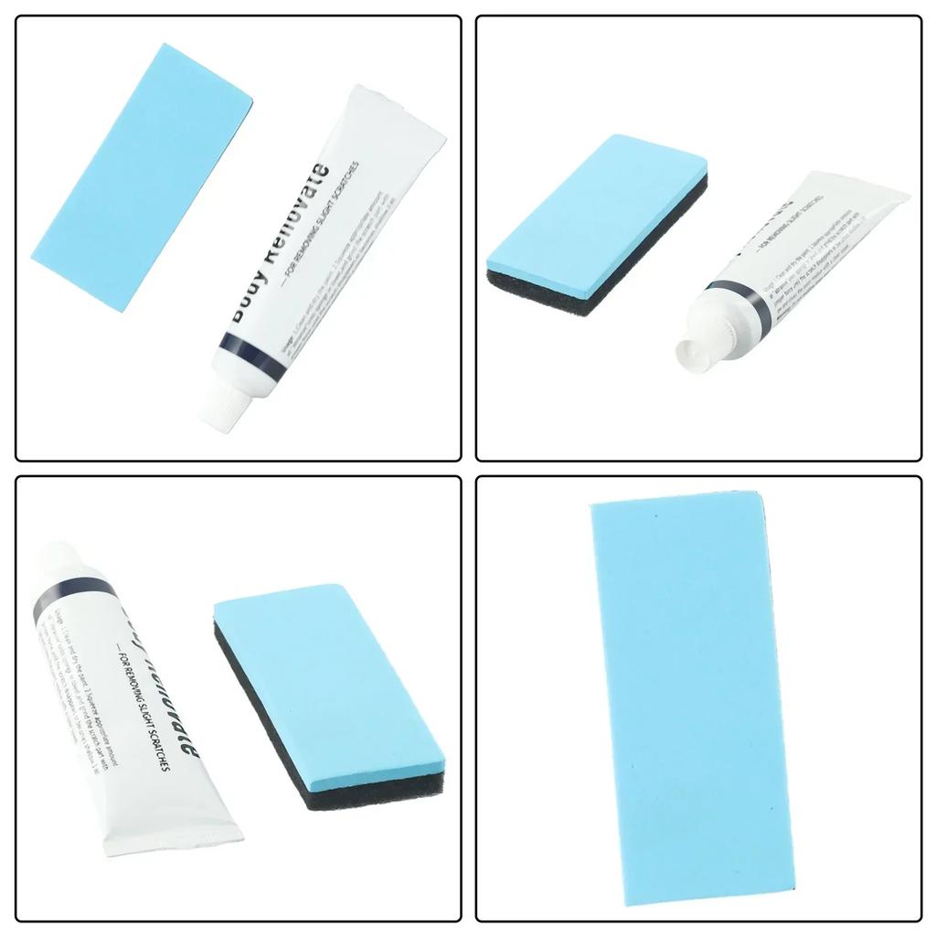 1set Car Repair Car Scratch Remover Cleaner Compound Wax Polishes Care For Autos Body Paint Repair Car Accessories Universal