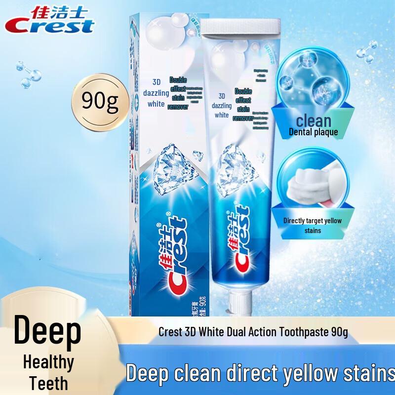

Crest 3D White Dual Action Toothpaste