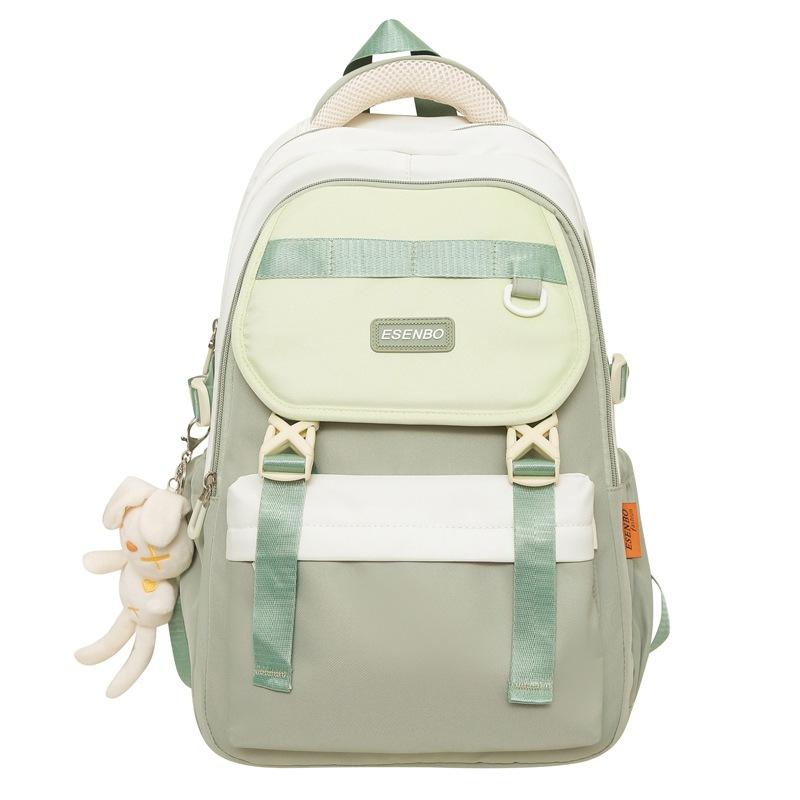 Schoolbag1011 new schoolbag for girls, grades 3 to 6, high school students, large-capacity backpack, light backpack