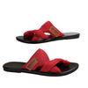 2025The New Ladies Flip-Flops for Leisure Holiday Beach Toe-Clip Plus Size Flat Slippers for Women Designer Shoes