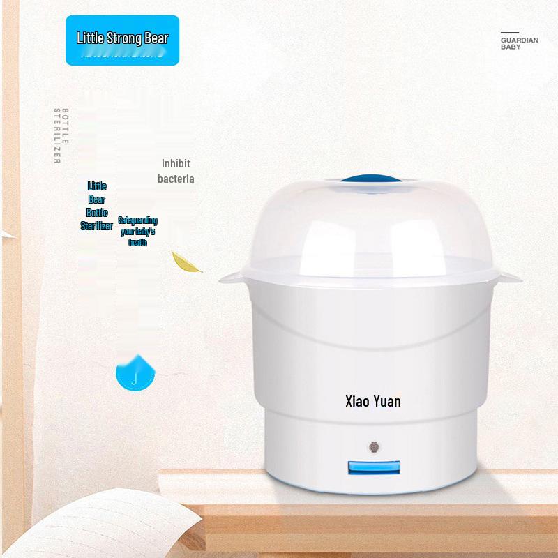 Little Bear 6-Bottle Baby Bottle Steam Sterilizer with Large Capacity and One-Button Operation