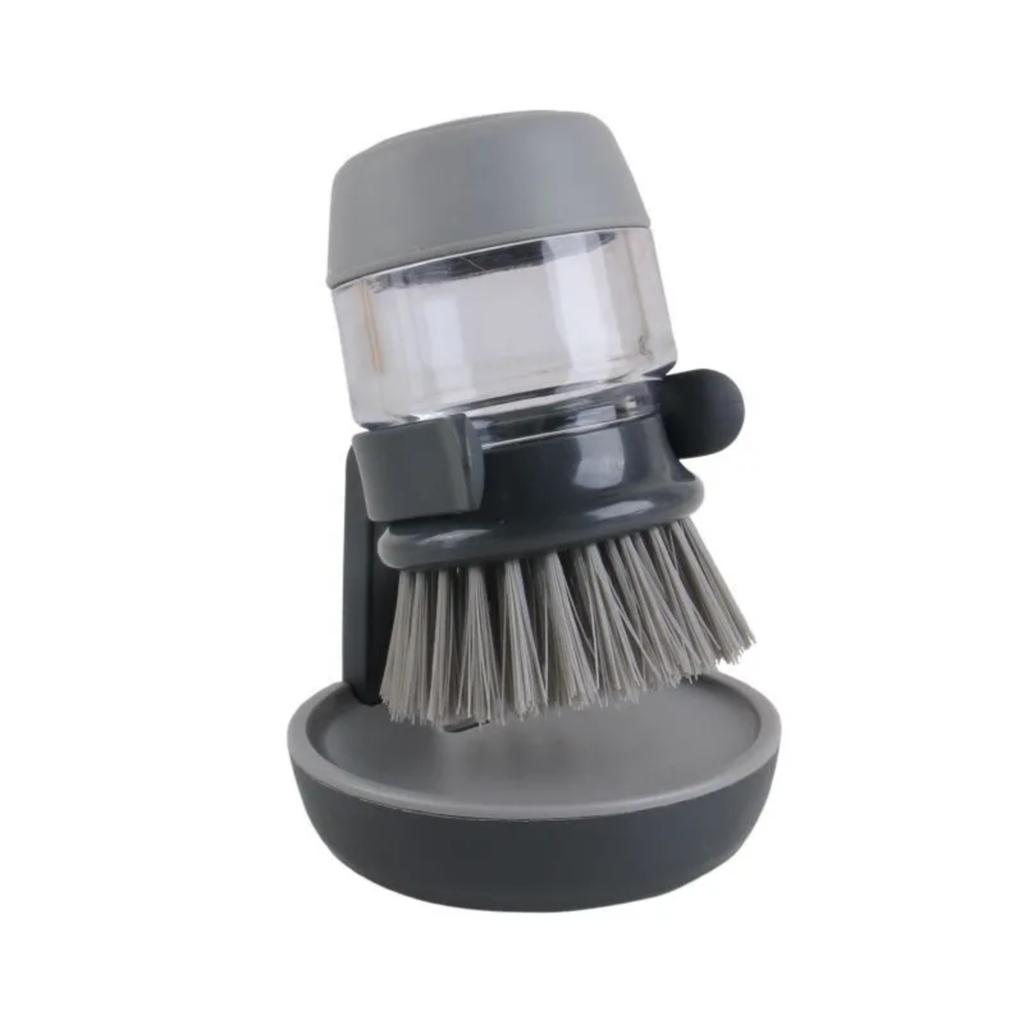 Add Pot Brush Pot Brush Non-stick Oil Kitchen Press Pot Brush Automatic Liquid Sponge Dishwashing Brush