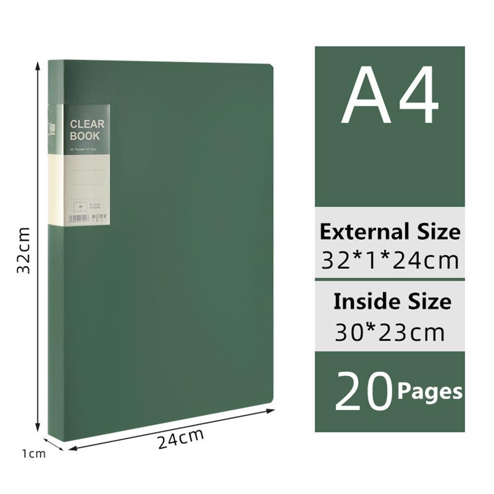 

Папка-регистратор формата А4, 20/30/40/60 страниц, прозрачная вставка, бумажный органайзер для документов, сумка для офиса и школы