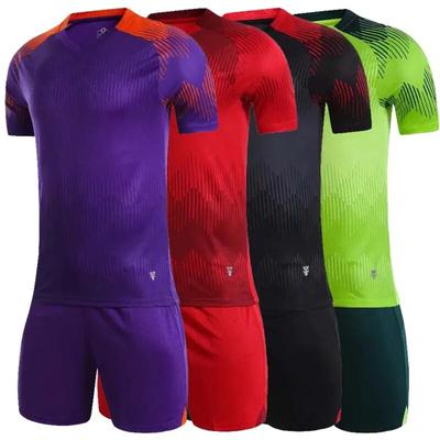 Custom Kids Soccer Sets Football Uniform Boys 2024 Football Jersey Men Football Shirts Sports Uniform Training Suit Big Size