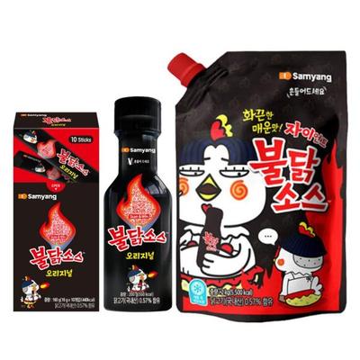 Samyang Krydret kyllingsaus original smak (16g/200g/2kg) (10 alternativer)