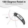Kitchen Food Thermometer Foldable Probe BBQ Grill Oven Temperature Measurement Tool Suitable for Meat Water Milk Cooking 2