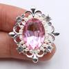 10PCS 30*34MM NEW Acrylic Button Pearl Rhinestone Silver Alloy Buttons Diy Flatback Embellishments Dress Decoration Accessories