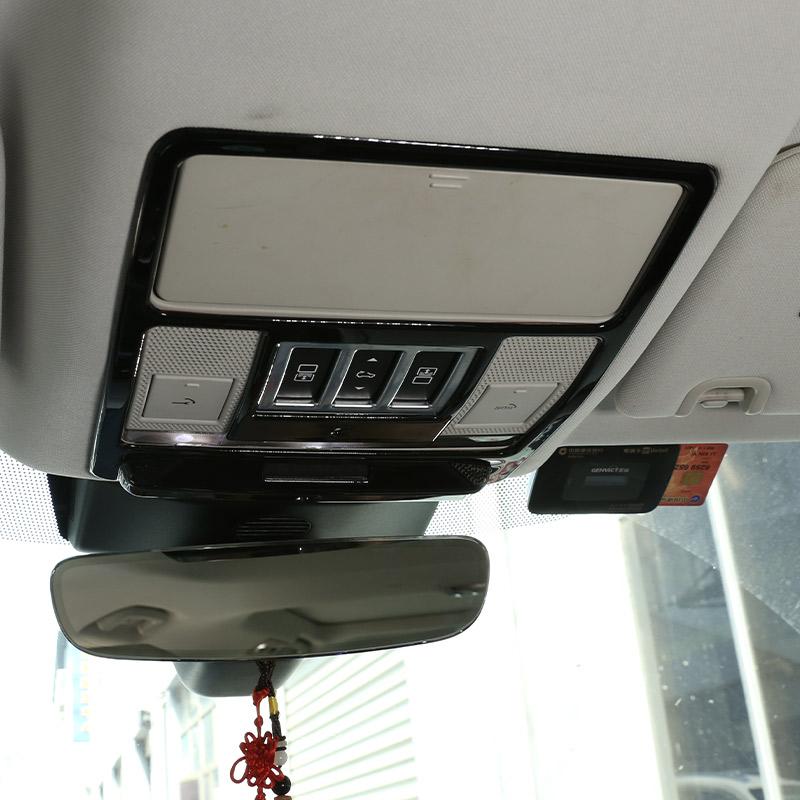 For Land Rover Defender Discovery Sport 5 Range Rover Evuque For Jaguar XFL 2017-22 ABS Car Front Roof Reading Light Frame Trim