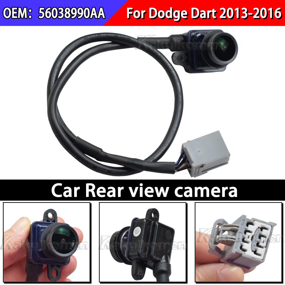 Car Rear View Backup Camera for Dodge Dart 2013 2014 2015 2016 Reverse Assist parking Camera 56038990AA 1WY78GW7AA