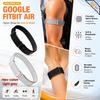 1-2 Pezzi Cinghie per Bicipiti in Nylon per Google Fitbit Air Bands Fitness Tracker Cinturino/Fascia da Braccio Sostitutiva per Google Fitbit Air Straps
