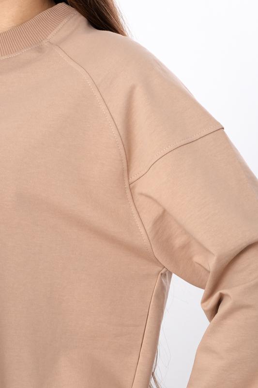 Sweatshirt (women) – Classic Fit, Long Sleeve & Round Neck, Any Season, 8385-057 HC