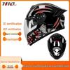 Cross-Border Motorcycle Helmet with Spoiler, Double Visors, Ghost Face Design, Unisex, Full Face, 3C/DOT Certified, All Seasons