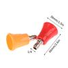 1 Piece Soft Rubber Sleeve Sector Nozzle Splash Proof Stainless Steel Nozzle High Pressure Water Gun Nozzle Car Wash Accessories