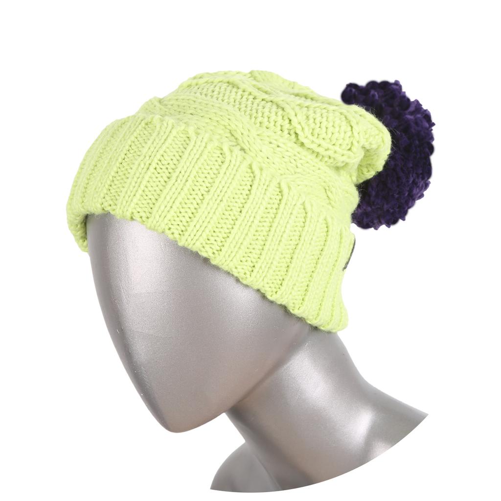 SUGAPOINT Handmade Rain Beanie. Unisex. Lime