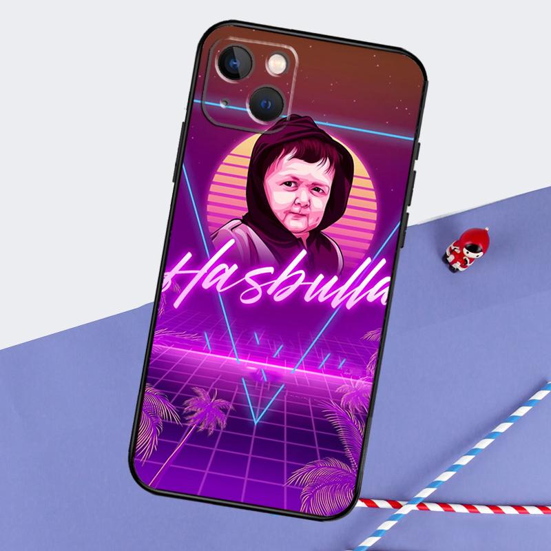 Funny Hasbulla Phone Case For iPhone 16 Pro Max 11 12 13 14 15 Pro Max Mini XR 16 15 Plus 16e Cover Shell