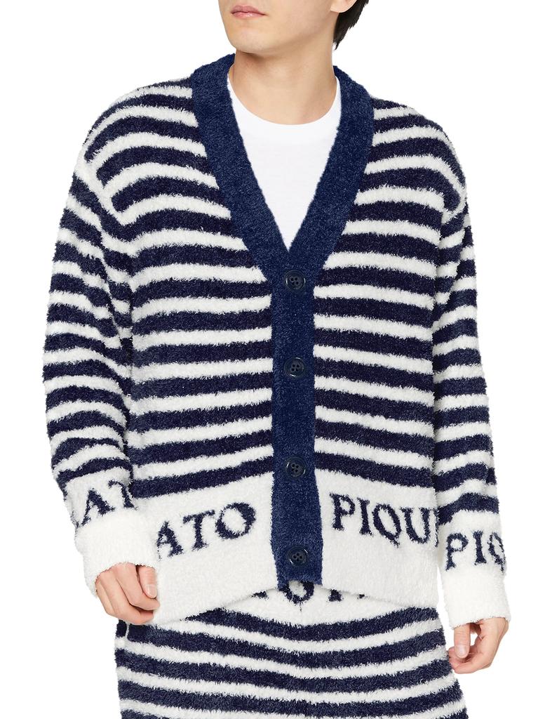 Gelato Pique HOMME Towel Moco Marine Cardigan PHNT231983 NVY L Men's