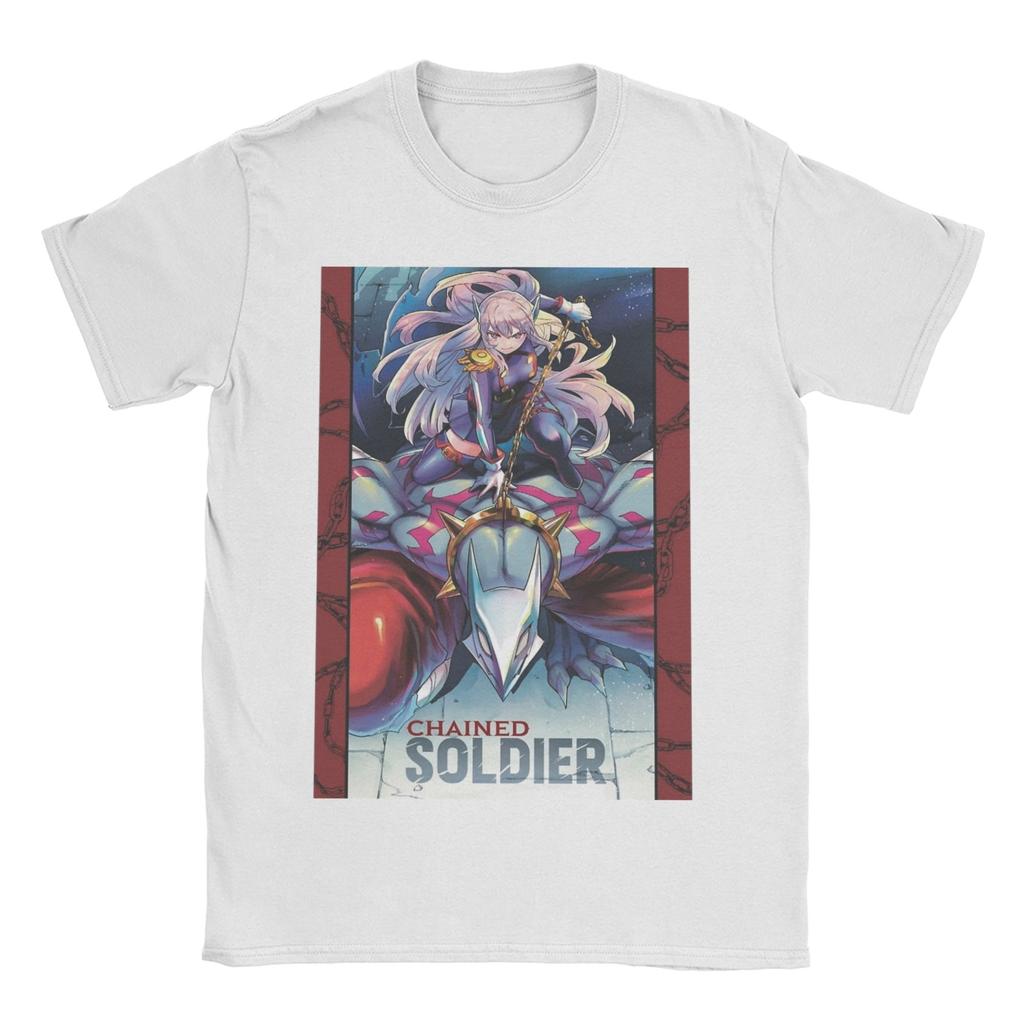 Mato Seihei no Slave Izumo Tenka Chained Soldier TShirt Unisex 100 Cotton Tee Shirt Crew Neck Short Sleeve T Shirt Gift Tops