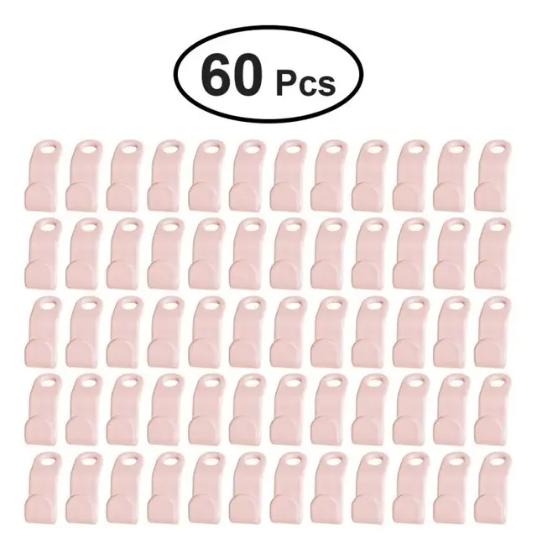 50pcs Clothes Hanger Extender Clips Space Saving Connector Hook Cascading Hangers Hooks Home Closet Storage Rack Organization